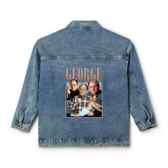 Discover RETRO GEORGE Costanza Classic Women's Denim Jackets, George Seinfield Classic Women's Denim Jackets, George Costanza Classic Women's Denim Jackets, George Costanza Homage Classic Women's Denim Jackets, Seinfeld Fan, Tv Seinfeld Sitcom