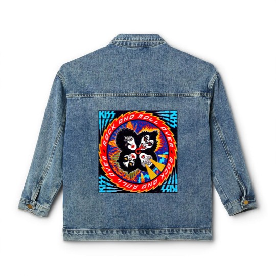 Discover Rock And Roll Over - 70s Rock - Classic Women's Denim Jackets