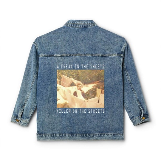 Discover A Freak In The Sheet Killer On The Streets, John Carpenter's HALLOWEEN Classic Women's Denim Jackets