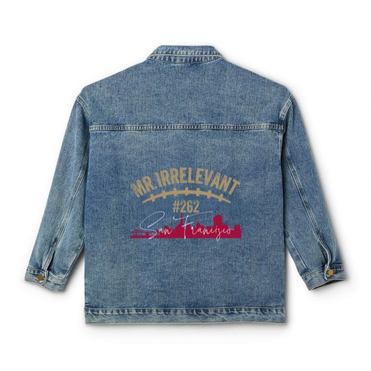 Discover Mr Irrelevant Classic Women's Denim Jackets, San Francisco Brock Purdy Classic Women's Denim Jackets