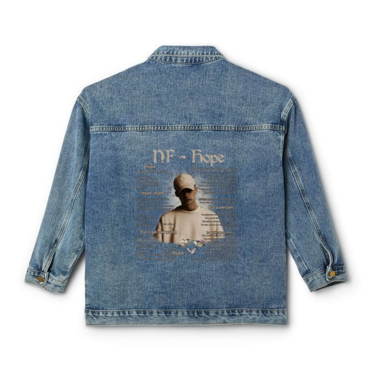 Discover NF Hope Rap Classic Women's Denim Jackets, NF Hope Vintage Retro 90s Graphic Classic Women's Denim Jackets