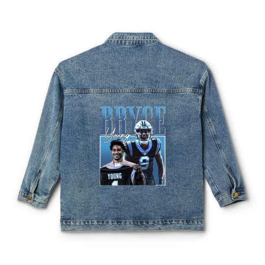 Discover Bryce Young Carolina Panthers Classic Women's Denim Jackets