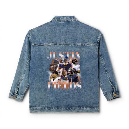 Discover JUSTIN FIELDS Classic Women's Denim Jackets - Chicago Bears - Vintage Retro 90s bootleg