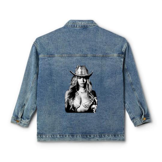 Discover Beyonce Merch Classic Women's Denim Jackets, Beyonce Classic Women's Denim Jackets, Music Classic Women's Denim Jackets, Concert Fan Classic Women's Denim Jackets
