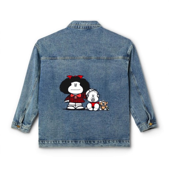Discover Hermanos - Mafalda Feminista Frases Humor - Classic Women's Denim Jackets