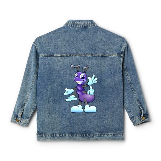 Discover cartoon ant Classic Women's Denim Jackets