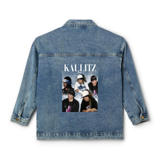 Discover Tokio Hotel Tom Kaulitz Classic Women's Denim Jackets, Tom Kaulitz Vintage Classic Women's Denim Jackets