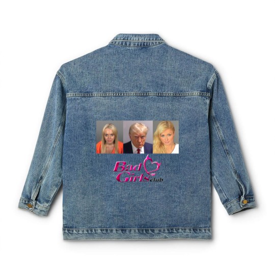 Discover Donald Trump Mugshot Classic Women's Denim Jackets, Bad Girls Club Classic Women's Denim Jackets, Trump Mugshot Classic Women's Denim Jackets, Bad Girls Club Trump Classic Women's Denim Jackets, Trump Mugshot Meme Classic Women's Denim Jackets