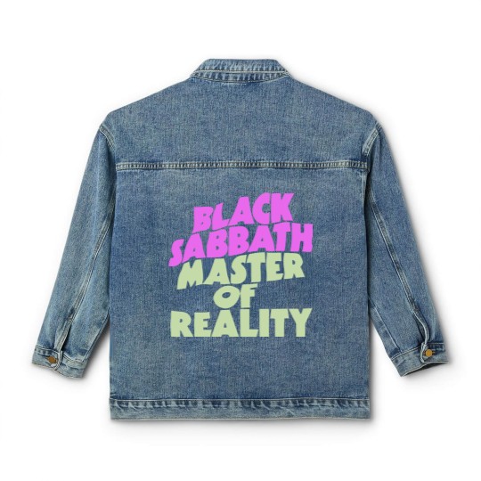 Discover Men Black Sabbath Master Of Reality Particular Classic Women's Denim Jackets Classic Women's Denim Jackets