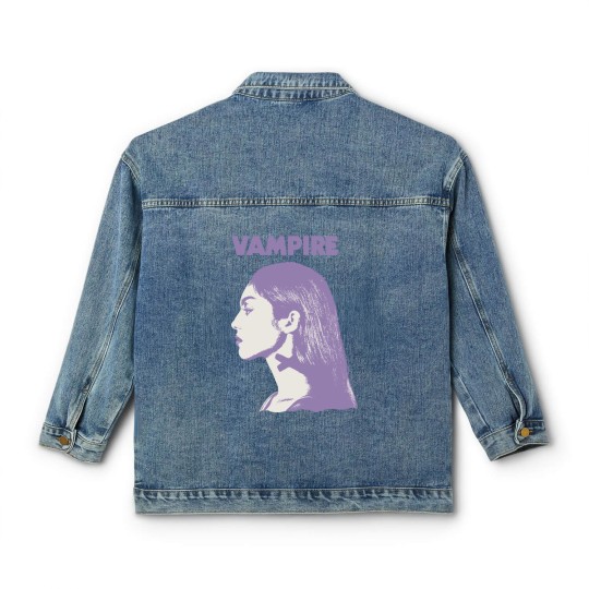 Discover Vampire Olivia Rodrigo Classic Women's Denim Jackets, Olivia Rodrigo Vampire Merch Classic Women's Denim Jackets