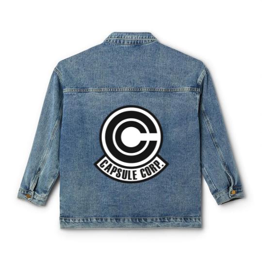 Discover Capsule corp original logo Classic Women's Denim Jackets