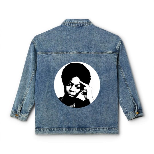 Discover nina simone  Essential Classic Women's Denim Jackets Classic Classic Women's Denim Jackets