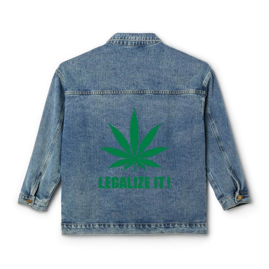 Discover Marijuana Legalize it Classic Women's Denim Jackets
