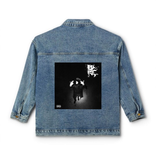Discover YEAT LYFE Album Cover Classic Women's Denim Jackets | Yeat 2023 Tour Classic Women's Denim Jackets, Yeat Concert Festival Classic Women's Denim Jackets