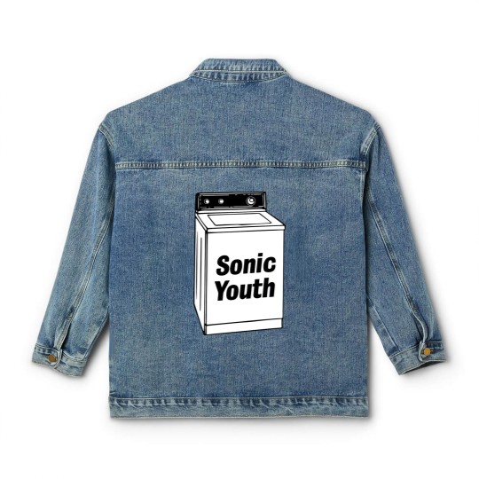 Discover Vintage Sonnic Youth Washing Machine Experimental Classic Women's Denim Jackets