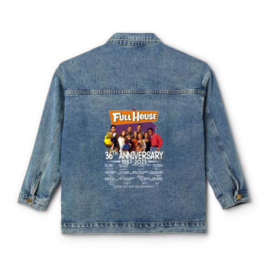 Discover Full House Classic Women's Denim Jackets, Thank You Classic Women's Denim Jackets, Jesse And The Rippers Classic Women's Denim Jackets