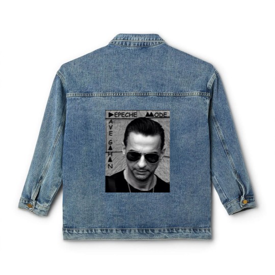 Discover Vtg 1993 Depeche Mode Faith Devotional World Tour Concert 90s Classic Women's Denim Jackets, DM Rock Classic Women's Denim Jackets