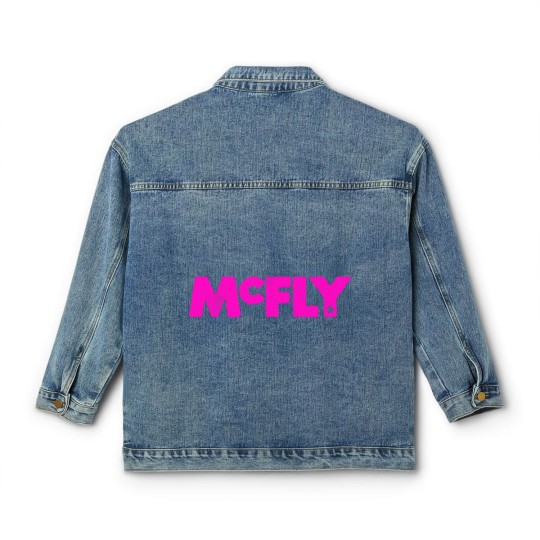 Discover McFly Logo pink Classic Women's Denim Jackets