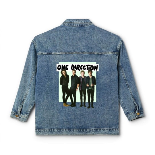 Discover Heavy Metal Direction Classic Women's Denim Jackets , One Direction vintage Classic Women's Denim Jackets
