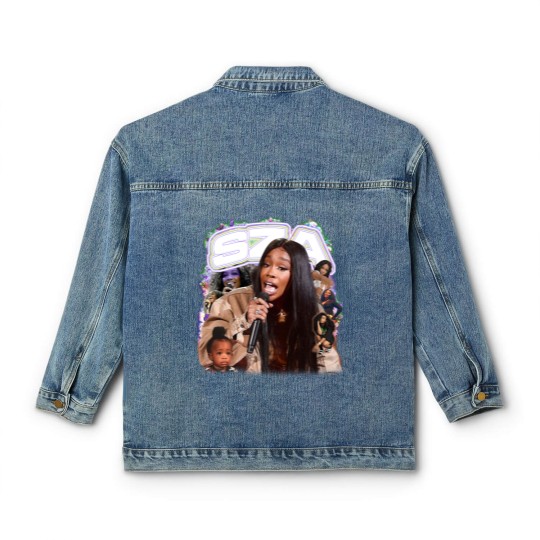 Discover SZA Woman Classic Women's Denim Jackets / Men Classic Women's Denim Jackets / Racerback Tank / Unisex Sweat / Unisex Classic Women's Denim Jackets