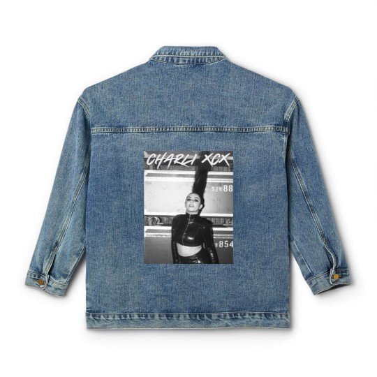 Discover CHARLI XCX Vintage Homage Classic Women's Denim Jackets, Charli Xcx Style 90s Classic Women's Denim Jackets, Charli Xcx Retro Classic Women's Denim Jackets