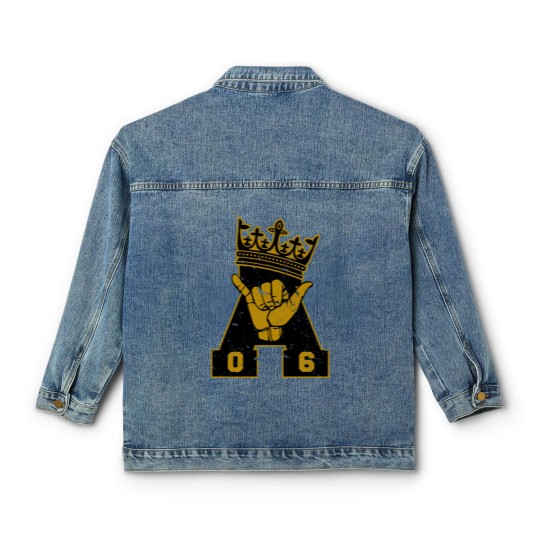 Discover Alpha Fraternity Phi Men'S Alpha Frat 1906 Black G Classic Women's Denim Jackets