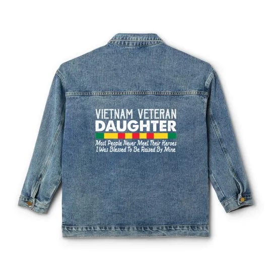 Discover Daughter of a Vietnam Veteran Classic Women's Denim Jackets