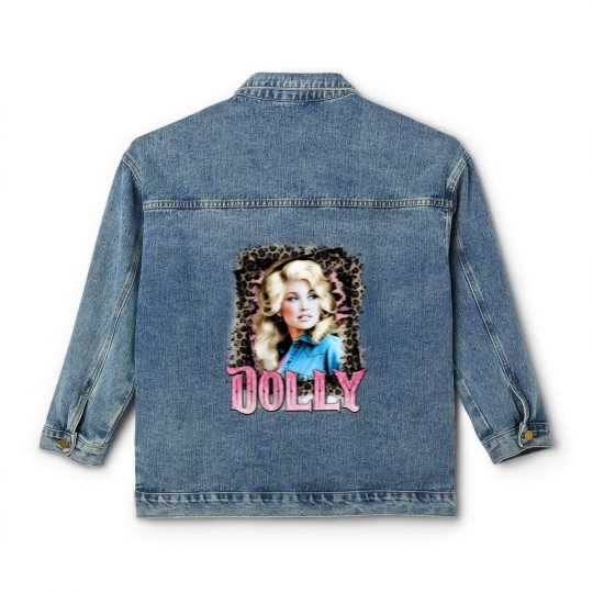 Discover Dolly Parton Classic Women's Denim Jackets, Vintage Dolly Parton Classic Women's Denim Jackets