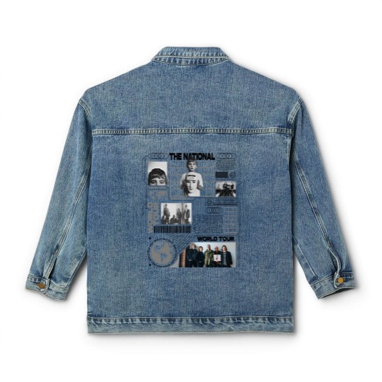 Discover The National Music Classic Women's Denim Jackets, World Tour 2023 Classic Women's Denim Jackets, The National Concert Classic Women's Denim Jackets