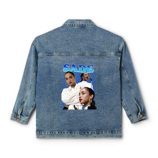 Discover Sade Classic Women's Denim Jackets, Sade Adu Classic Women's Denim Jackets