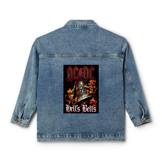 Discover ACDCBand Back in Black  Classic Women's Denim Jackets