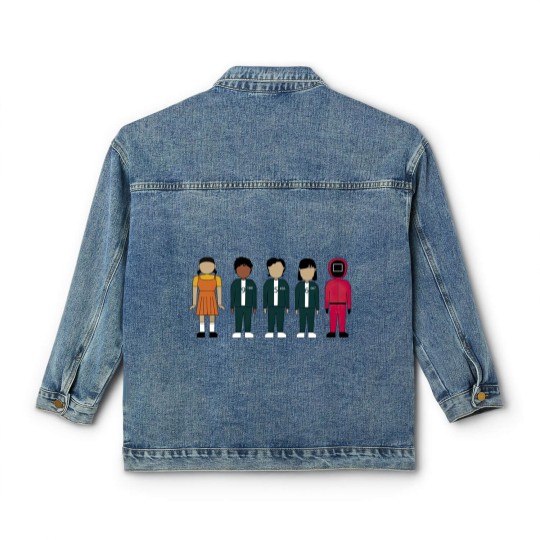 Discover Squid Cosplay - Squid Cosplay - Classic Women's Denim Jackets