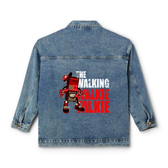Discover The Walkie Talkie Radio Giftidea Classic Women's Denim Jackets