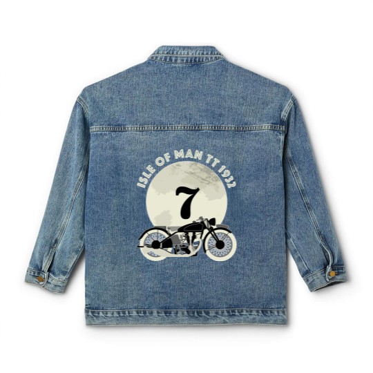 Discover Isle Of Man Tt Racing Classic Women's Denim Jackets