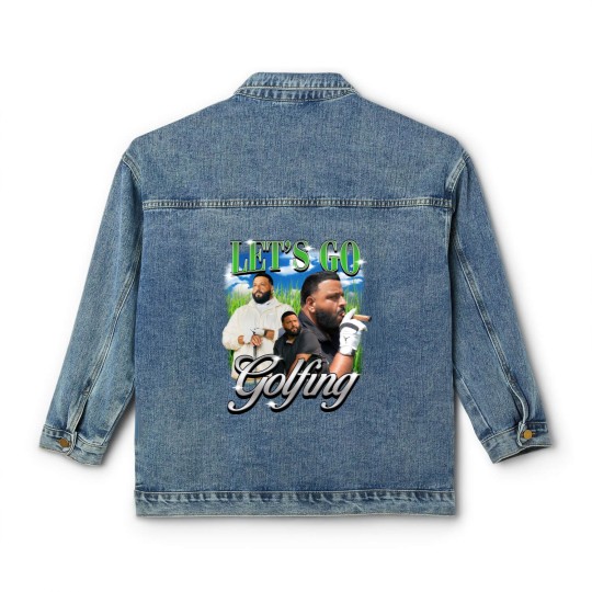 Discover Lets Go Golfing Dj Khaled Classic Women's Denim Jackets, God Did Classic Women's Denim Jackets, DJ Khaled Fan Gift