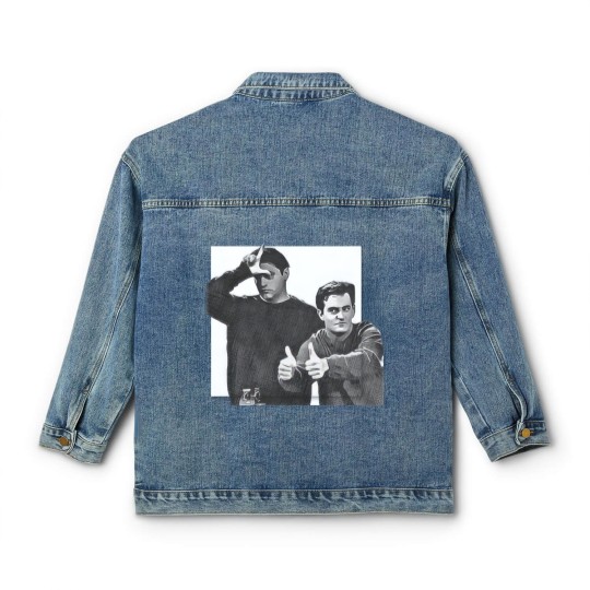 Discover Chandler Bing-Joey Tribbiani Classic Women's Denim Jackets Bing Tribbiani Classic Women's Denim Jackets