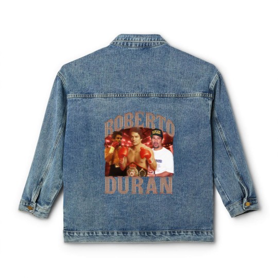 Discover Roberto Duran Classic Women's Denim Jackets - Boxing Classic Women's Denim Jackets Superstore  - Featuring Gervonta Classic Women's Denim Jackets