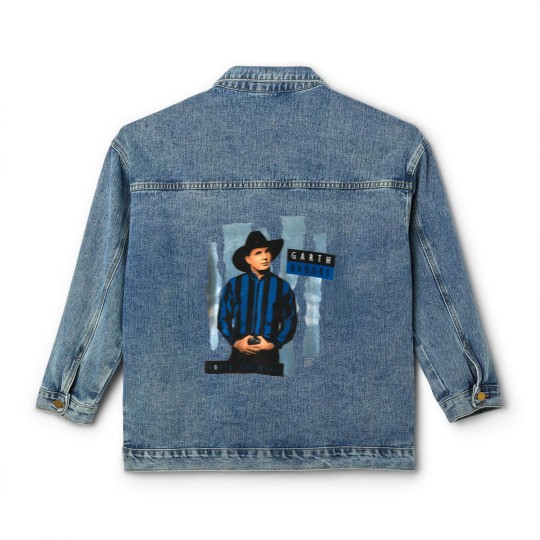 Discover Vintage 90s 1991 Garth Brooks Concert World Tour Classic Women's Denim Jackets