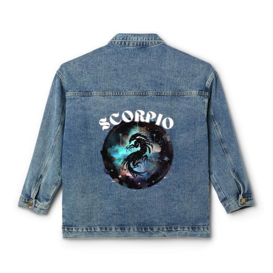 Discover Zodiac Scorpio Sign Classic Classic Women's Denim Jackets