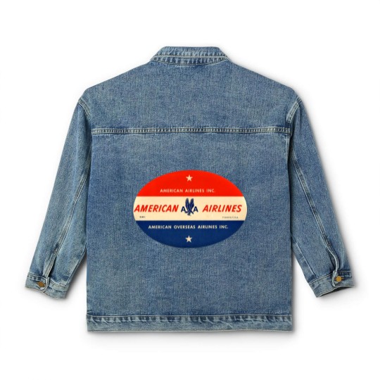 Discover American airlines Classic Women's Denim Jackets