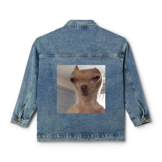 Discover Chihuahua meme - Funny - Classic Women's Denim Jackets