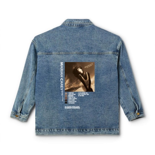 Discover Mariah Carey Emotions Album Classic Women's Denim Jackets