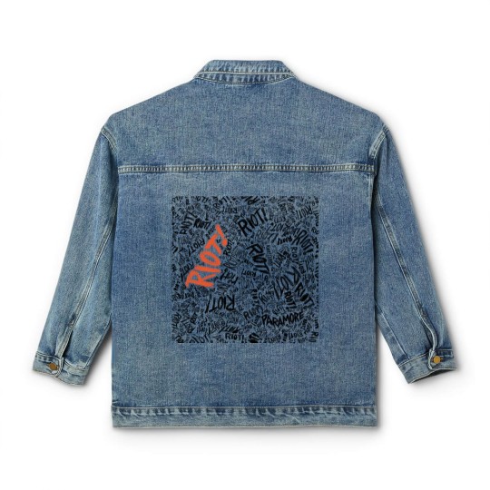 Discover Paramore Band Classic Women's Denim Jackets, Music band 2023 Tour Merch, Hayley Williams Band Classic Women's Denim Jackets