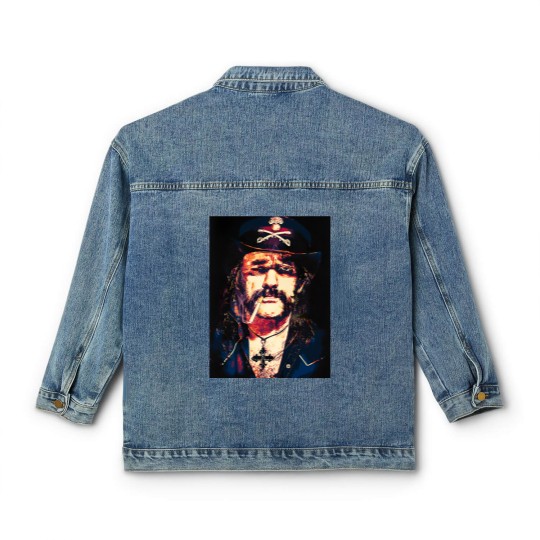 Discover Lemmy Kilmister! Art | Essential Classic Women's Denim Jackets