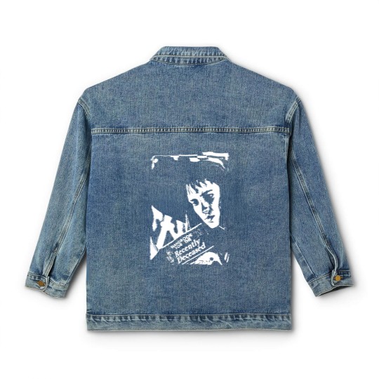 Discover New Lydia Deetz Beetlejuice Classic Women's Denim Jackets Winona Ryder