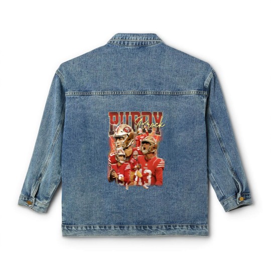 Discover Brock Purdy San Francisco Football Classic Women's Denim Jackets, Football Classic Women's Denim Jackets Christmas Gift