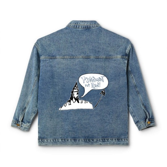 Discover Pavement Ist Rad - Out of Print Remaster Classic Women's Denim Jackets