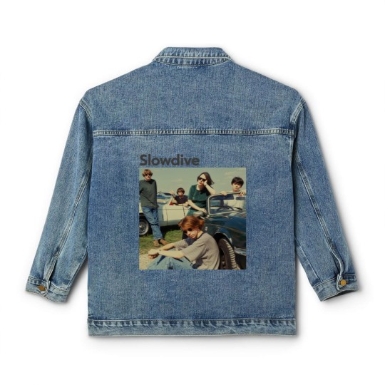 Discover 90s Slowdive Band Classic Women's Denim Jackets, Slowdive Classic Women's Denim Jackets