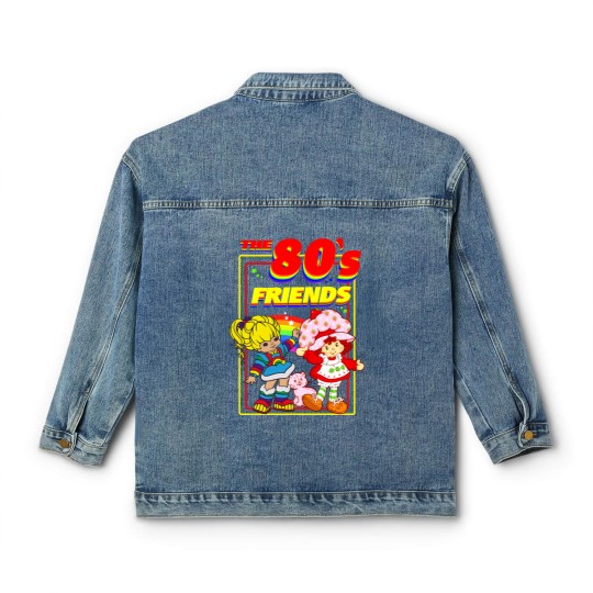 Discover THE 80s FRIENDS - Rainbow Brite - Classic Women's Denim Jackets