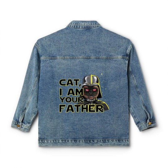 Discover Darth Cat Classic Women's Denim Jackets